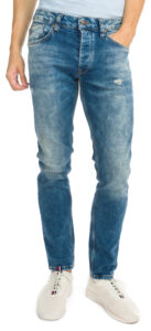 Pánske  Zinc Dusted Jeans Pepe Jeans -  modrá