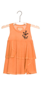  Dievčenské  Šaty detské Diesel -  oranžová 