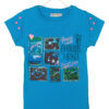 Dievčenské  Tričko detské Geox -  modrá 