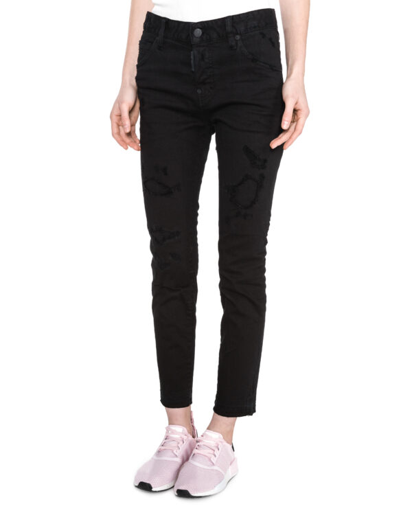  Dámske  Cool Girl Jeans DSQUARED2 -  čierna 