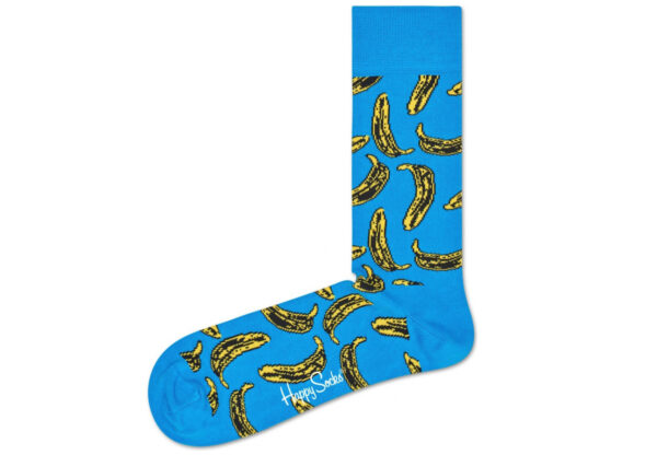 Pánske  Banana Ponožky Happy Socks -  modrá