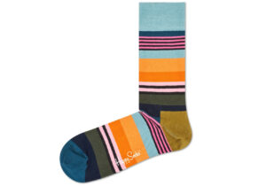 Pánske  Multi Stripe Ponožky Happy Socks -  viacfarebná