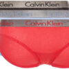  Dámske  Nohavičky 3 ks Calvin Klein -  čierna modrá červená 