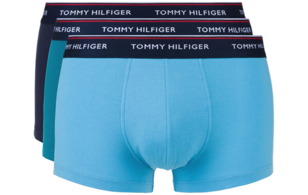  Pánske  Boxerky 3 ks Tommy Hilfiger -  modrá 