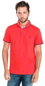  Pánske  Polo tričko Trussardi Jeans -  červená 
