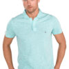  Pánske  Polo tričko Tommy Hilfiger -  modrá zelená 