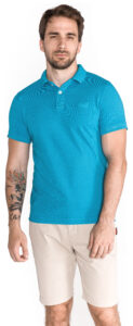Pánske  Polo tričko SuperDry -  modrá