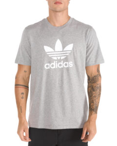  Pánske  Trefoil Tričko adidas Originals -  šedá 