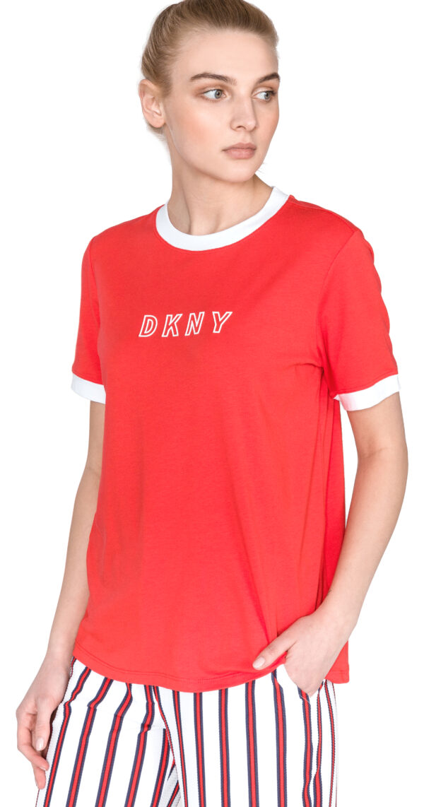  Dámske  Tričko DKNY -  červená 