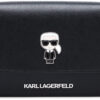  Dámske  Ikonik Listová kabelka Karl Lagerfeld -  čierna 