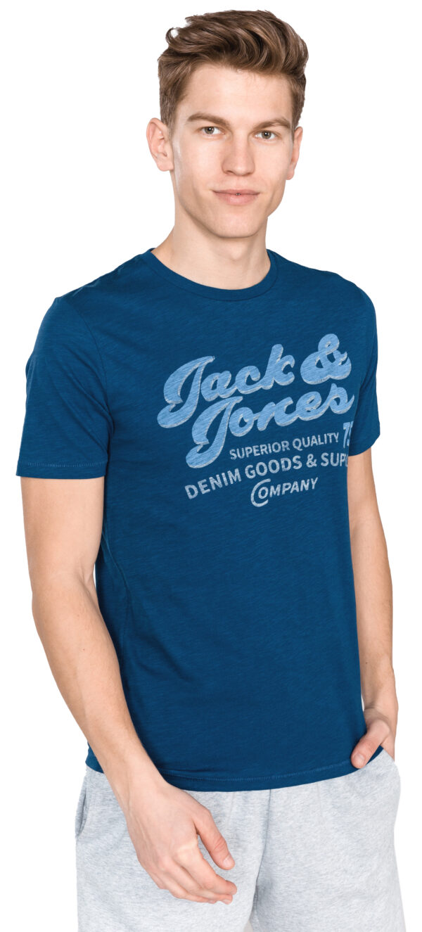  Pánske  Super Tričko Jack & Jones -  modrá 