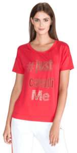  Dámske  Tričko Just Cavalli -  červená 