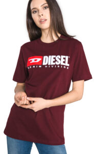  Dámske  Just Division Tričko Diesel -  červená 