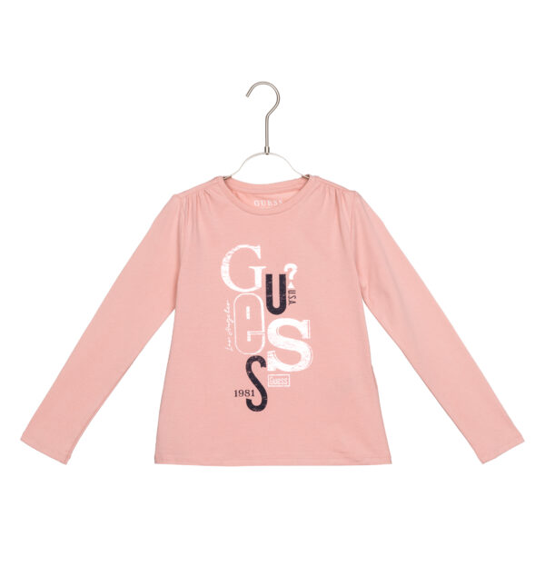  Dievčenské  Tričko detské Guess -  ružová 