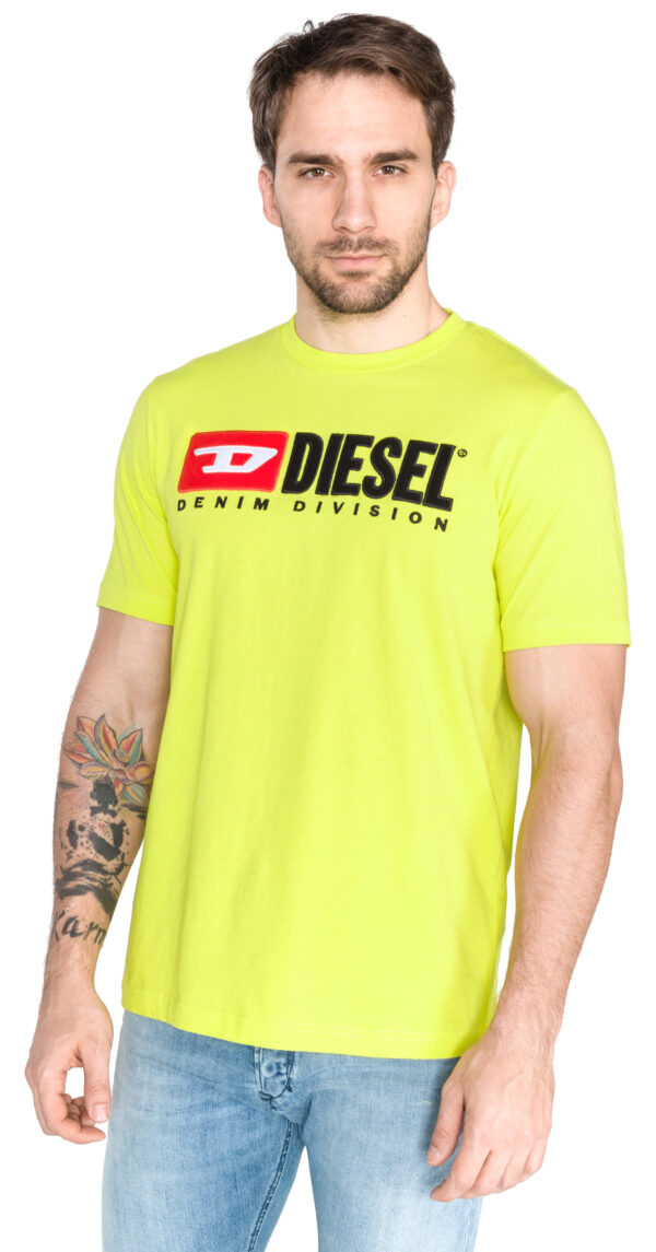  Pánske  Just Division Tričko Diesel -  žltá 