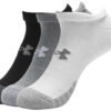 Pánske  HeatGear® Ponožky 3 páry Under Armour -  čierna biela šedá