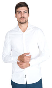 Pánske  Košeľa Replay -  biela
