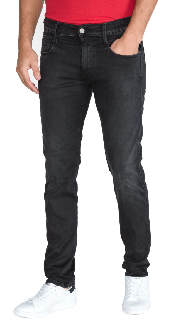  Pánske  Anbass Jeans Replay -  čierna 