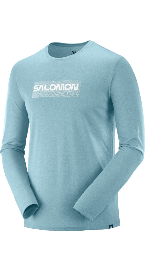 Pánske  Agile Tričko Salomon -  modrá