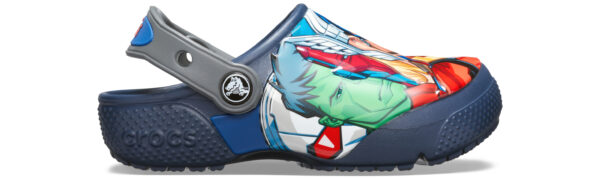  Chlapčenské  Marvel Multi Clog Crocs detské Crocs -  modrá viacfarebná 