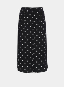 Tmavomodrá bodkovaná sukňa Haily´s Toffy