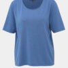Modré basic tričko Selected Femme Fella