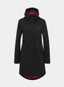 Čierny dámsky softshellový nepromokavý kabát LOAP Lyena