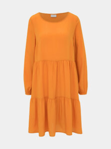 Oranžové šaty VILA Muhulda