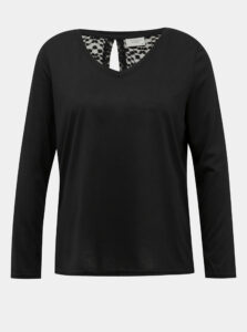 Čierne tričko Jacqueline de Yong Kamira