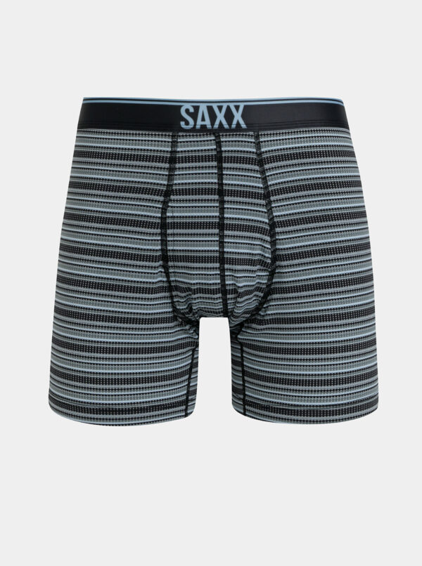 Modré pruhované boxerky SAXX