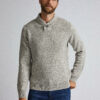 Šedý sveter s prímesou vlny Burton Menswear London