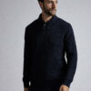 Tmavomodrý sveter s prímesou vlny Burton Menswear London