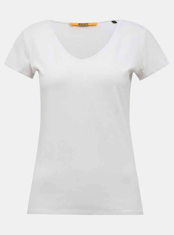 Biele dámske basic tričko ZOOT Baseline Lia