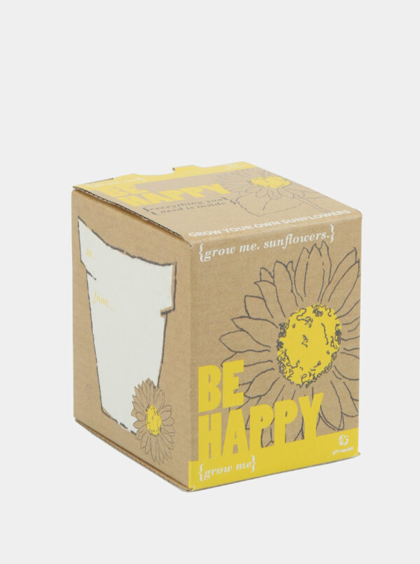 Vypestuj si vlastnú slnečnicu - darčekové balenie od Bergers Belgium