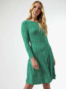 Zelené kvetované šaty Dorothy Perkins Tall