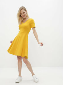 Žlté basic šaty ZOOT Julia