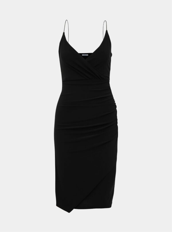 Čierne púzdrové šaty Haily´s Quinn