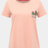 Ružové tričko ONLY CARMAKOMA Chase