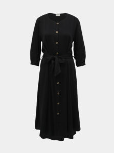 Čierne košeľové šaty Jacqueline de Yong Hea