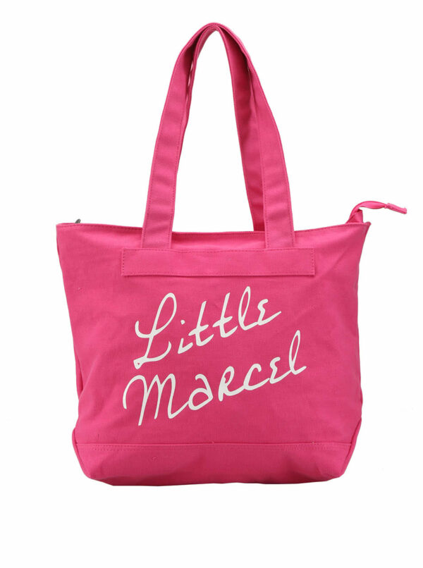 Veľká ružová taška Little Marcel Sity