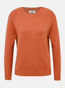 Oranžový basic sveter Jacqueline de Yong New Platinum