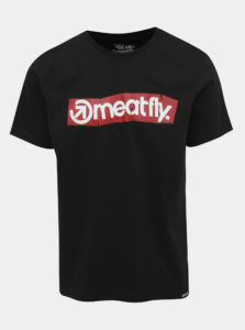 Čierne pánske tričko Meatfly Stomp 2