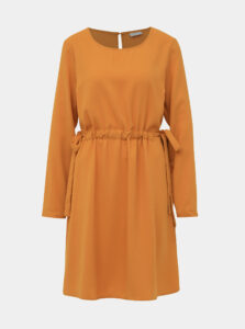 Oranžové šaty VILA Sarina