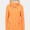 Oranžová dámska  zimná bunda Ragwear Zuzka Monade