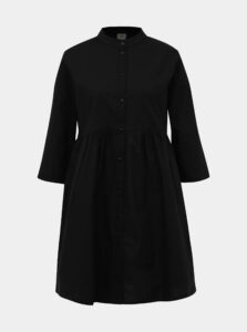 Čierne košeľové šaty Jacqueline de Yong Ulle