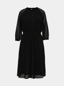 Čierne vzorované šaty Jacqueline de Yong Blair