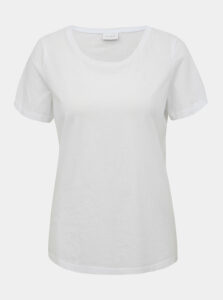 Biele basic tričko VILA Sus