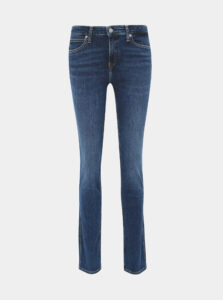 Modré slim fit rifle Calvin Klein Jeans