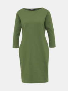 Zelené mikinové basic šaty ZOOT LOLA