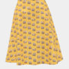 Žltá sukňa s motívom vombata annanemone